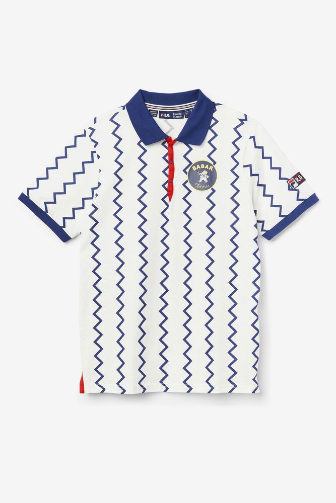 Fila Polo Mens White - X Rb Babar Guye - Philippines 1082357-PR